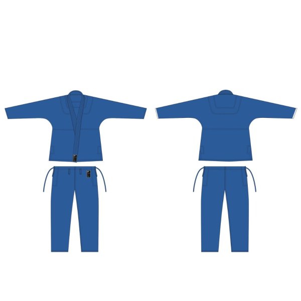 画像3: シンプルリップストップ柔術着【受注生産品/納期1〜2ヶ月】　 (3)