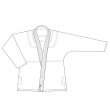 画像1: シンプルリップストップ柔術着【受注生産品/納期1〜2ヶ月】　 (1)