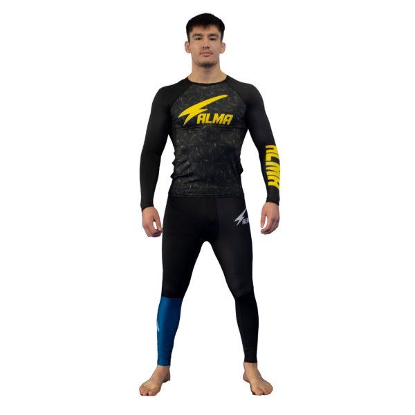 画像13: ALMA ラッシュガード THUNDER CAMO (13)