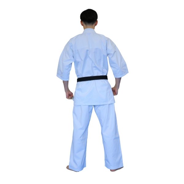 画像5: 上製純白フルコンタクト空手着 (白帯付) (5)