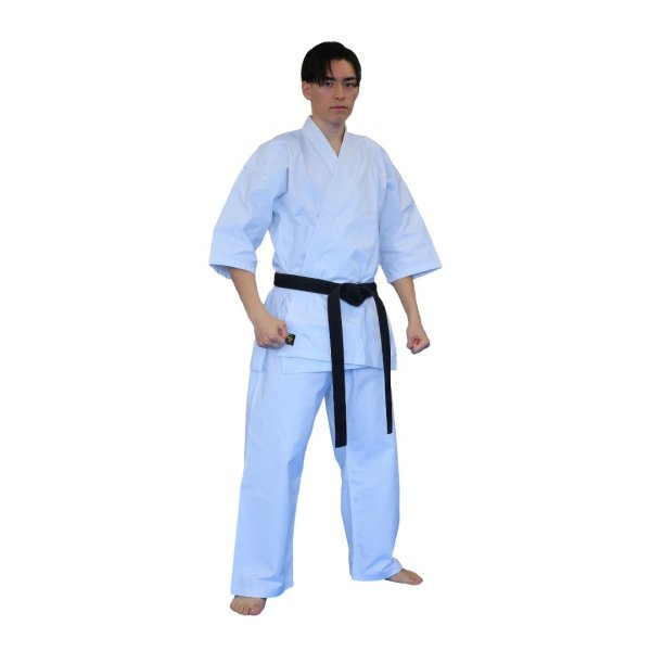 画像3: 上製純白フルコンタクト空手着 (白帯付) (3)