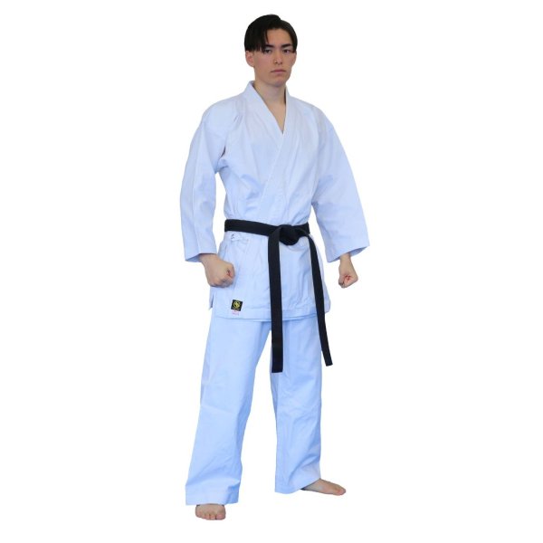 画像3: 伝統型　形・組手兼用空手着 (白帯付) (3)