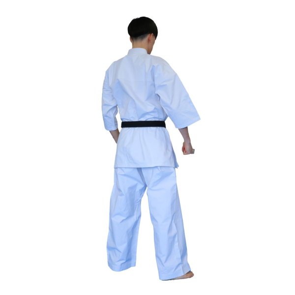 画像4: 純国産 最高級純白フルコンタクト空手着 (4)