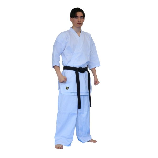 画像3: 純白フルコンタクト空手着(白帯付) (3)