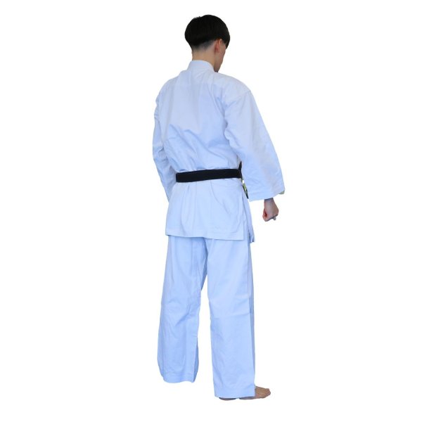 画像4: 伝統型　形・組手兼用空手着 (白帯付) (4)