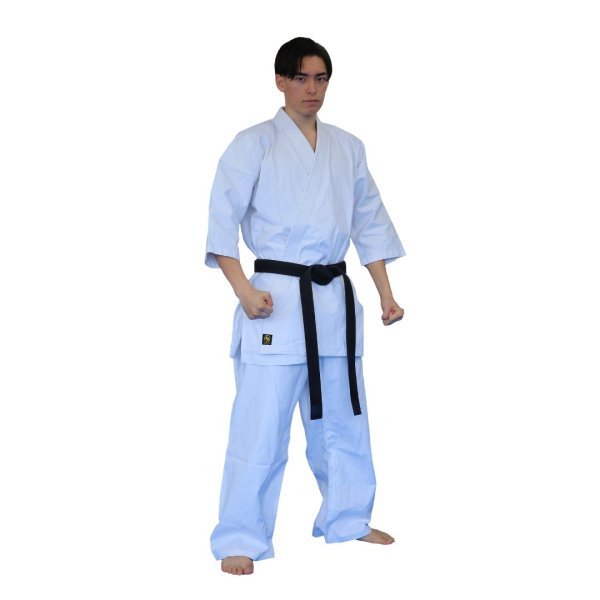 画像3: 高級純白フルコンタクト空手着 (白帯付) (3)