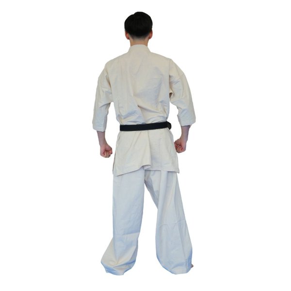 画像5: 未晒フルコンタクト空手着 (白帯付) (5)