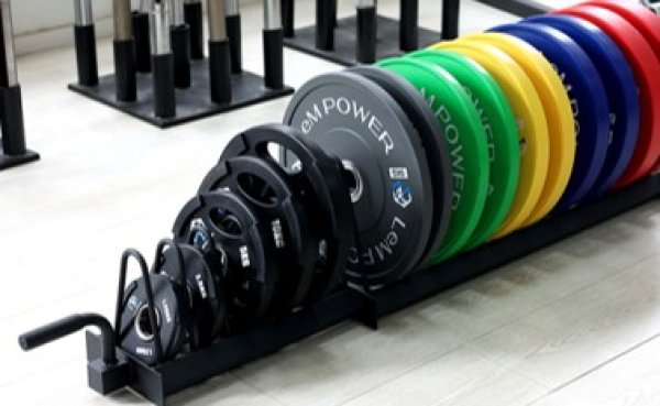 画像2: ウエイトプレートラック (2)