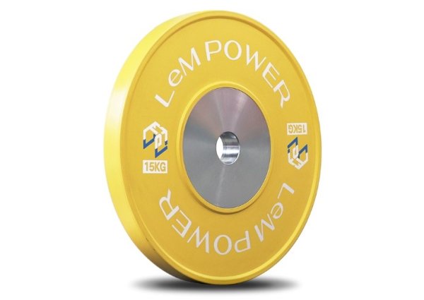 画像2: バンパープレート15kg 2枚セット (2)