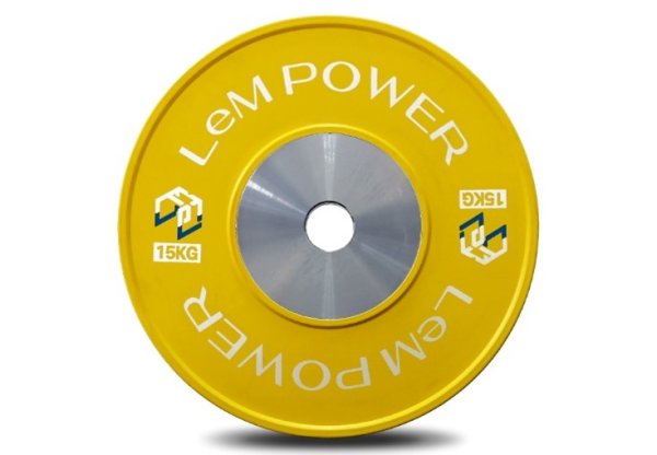 画像1: バンパープレート15kg 2枚セット (1)