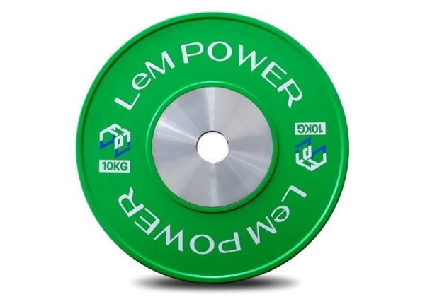 画像1: バンパープレート10kg 2枚セット (1)