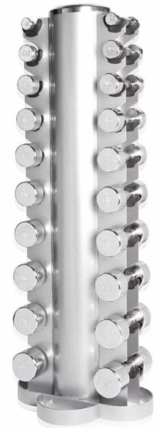 画像1: クロームダンベルラック (1)