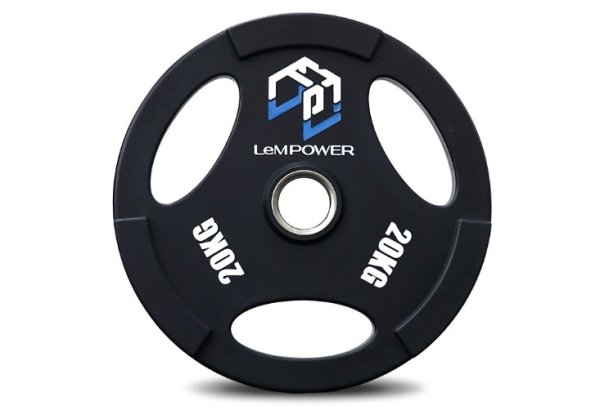 画像1: ポリウレタンオリンピックプレート 20kg セット (1)