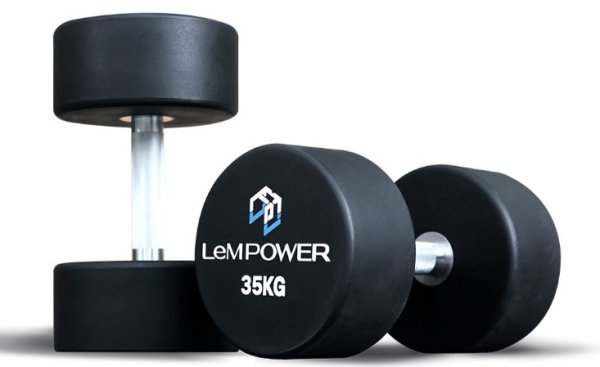 画像1: ポリウレタン ダンベル35kgセット (1)