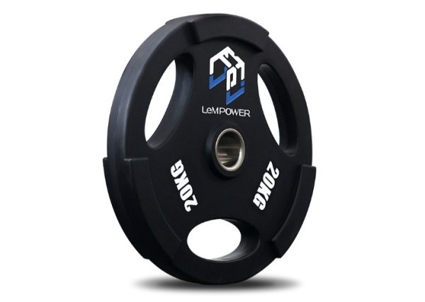 画像2: ポリウレタンオリンピックプレート 20kg セット (2)