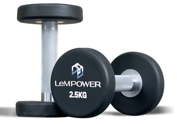 画像1: ポリウレタン ダンベル2.5kgセット (1)