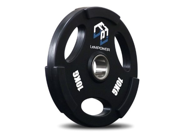 画像2: ポリウレタンオリンピックプレート 10kg セット (2)