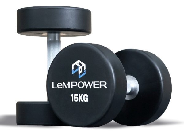 画像1: ポリウレタン ダンベル15kgセット (1)