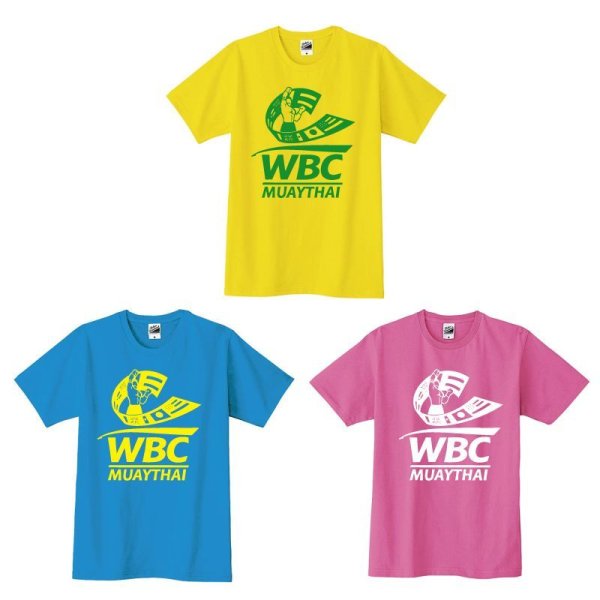 画像1: WBC MUAYTHAI S/S  KIDS Tee 1C LOGO (1)