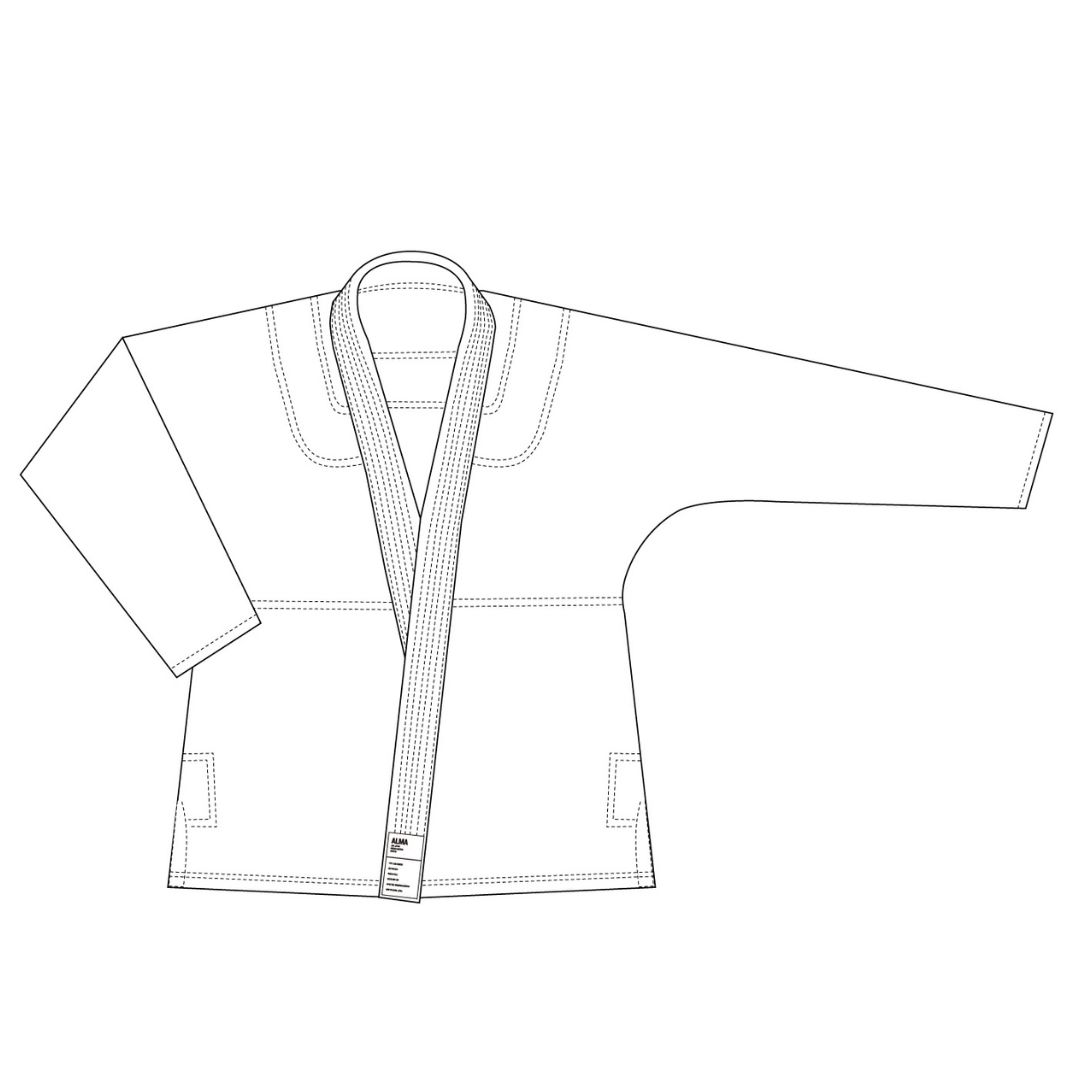 シンプル柔術着【受注生産品/納期1〜2ヶ月】